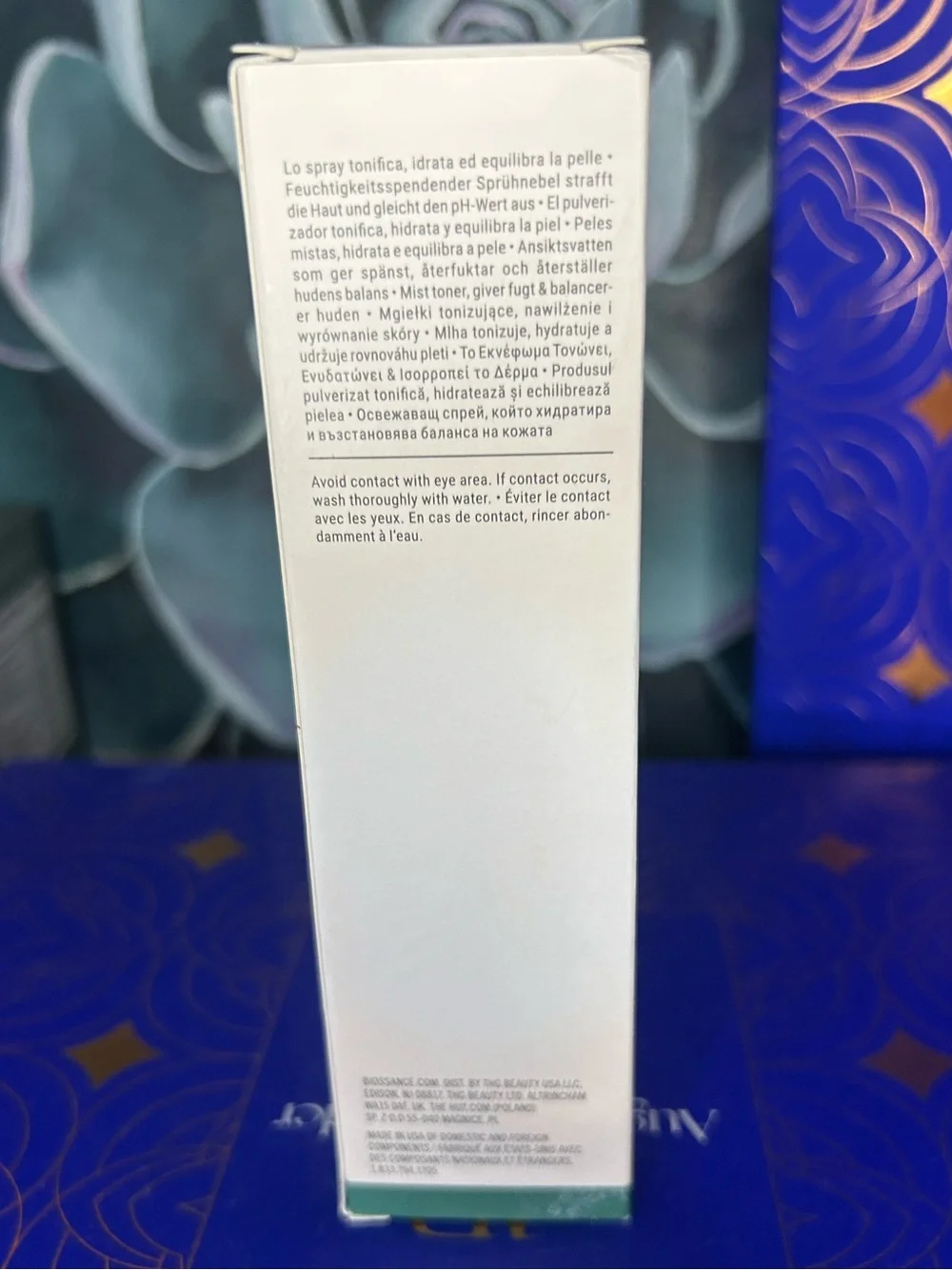 Biossance Hyaluronic Acid Hydrating Face Toner Mist + Squalane